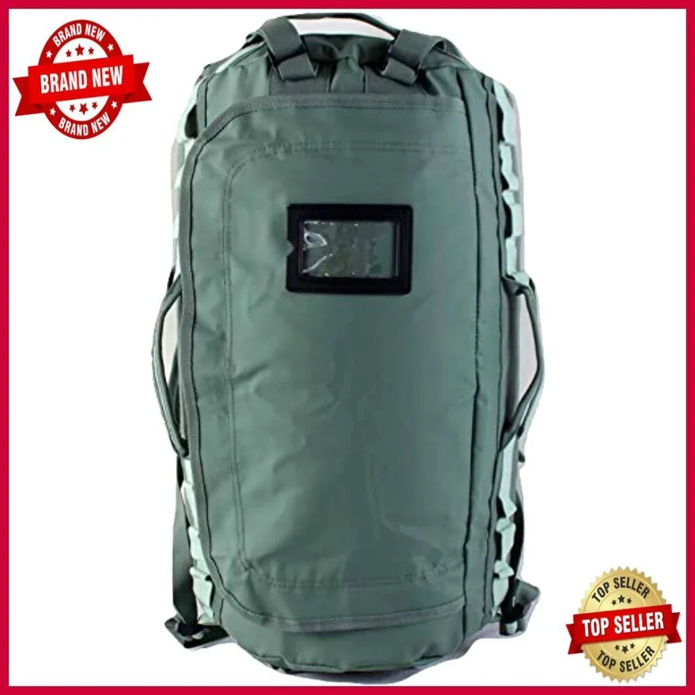Waterproof Travel Duffel Bag with Padded Shoulder Straps, 30L Small